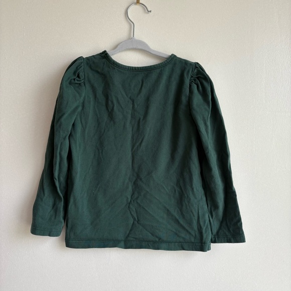 Mini Boden Girls Magical Appliqué Long Sleeve Trekking Green Princess Size 4-5 - Picture 7 of 9